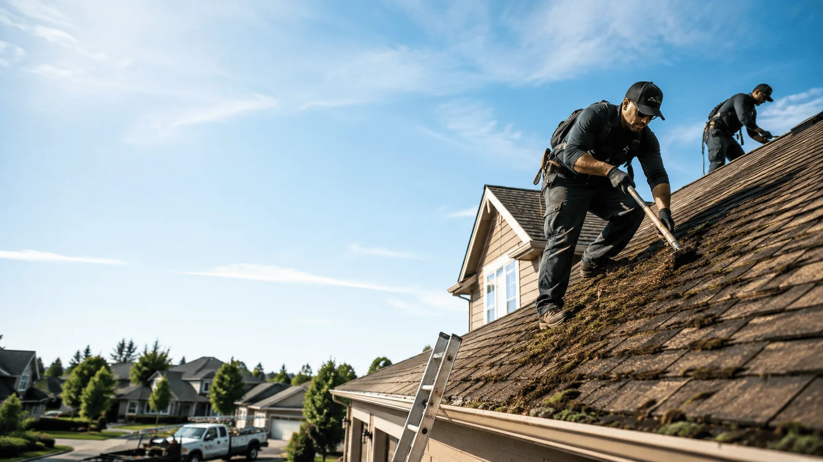 Roof Moss Removal in Mabscott, WV near me